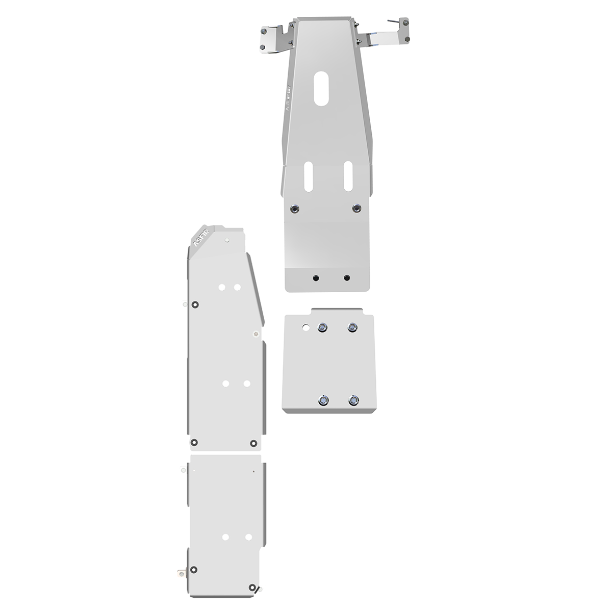 Jeep Wrangler JL Skid Plate Kit (3 Pcs) | LWB | 3.6L  2018-2020