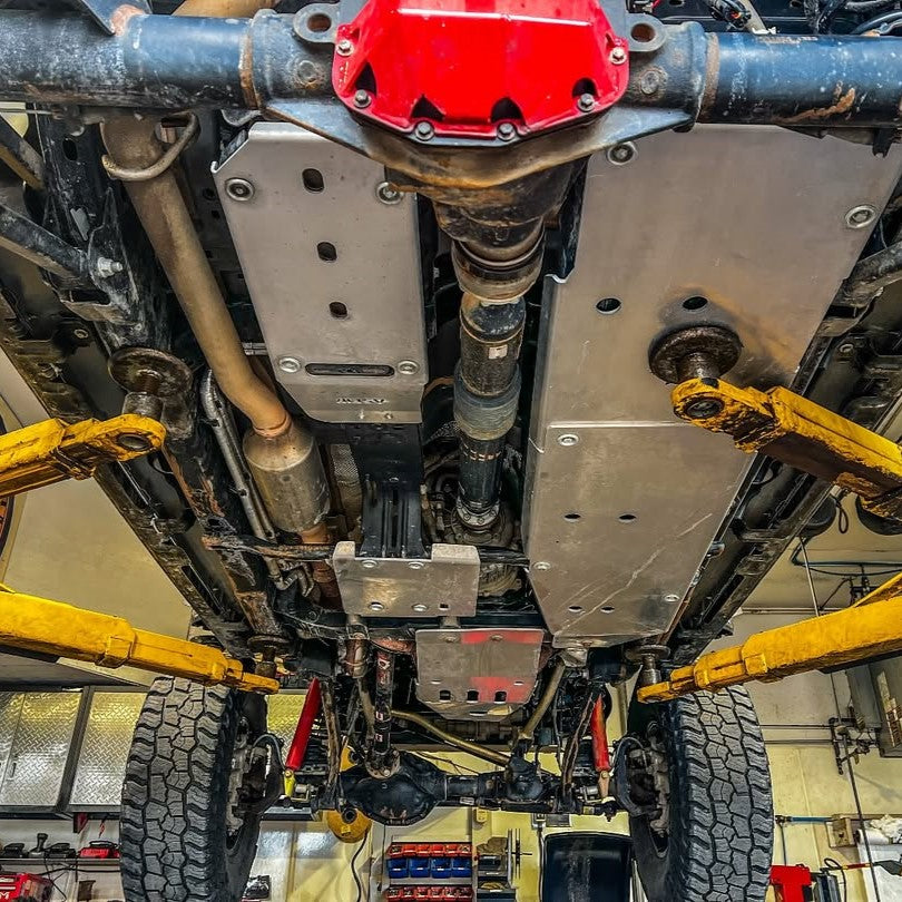 Jeep Wrangler JL Skid Plate Kit (5 Pcs) LWB | 3.6L | 2021-2025