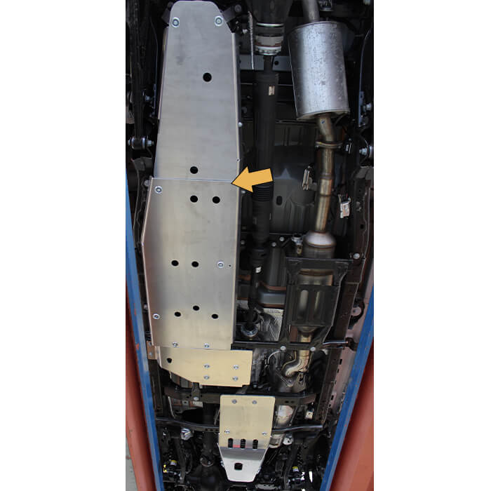 Jeep Gladiator JT EcoDiesel Fuel Tank Skid Plate