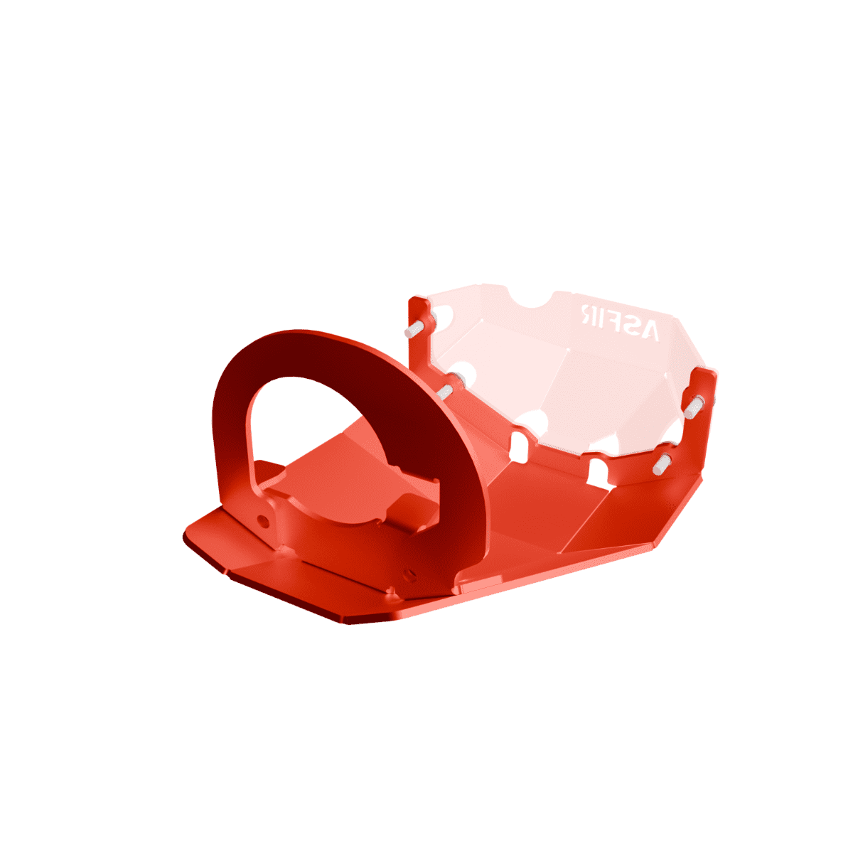 Front Differential Pinion Steel Skid Plate - Dana 44