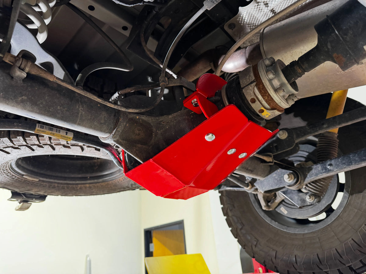 Rear Differential Pinion Steel Skid Plate - Dana 44