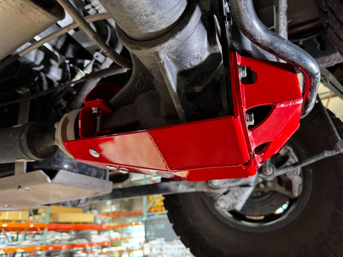 Rear Differential Pinion Steel Skid Plate - Dana 44