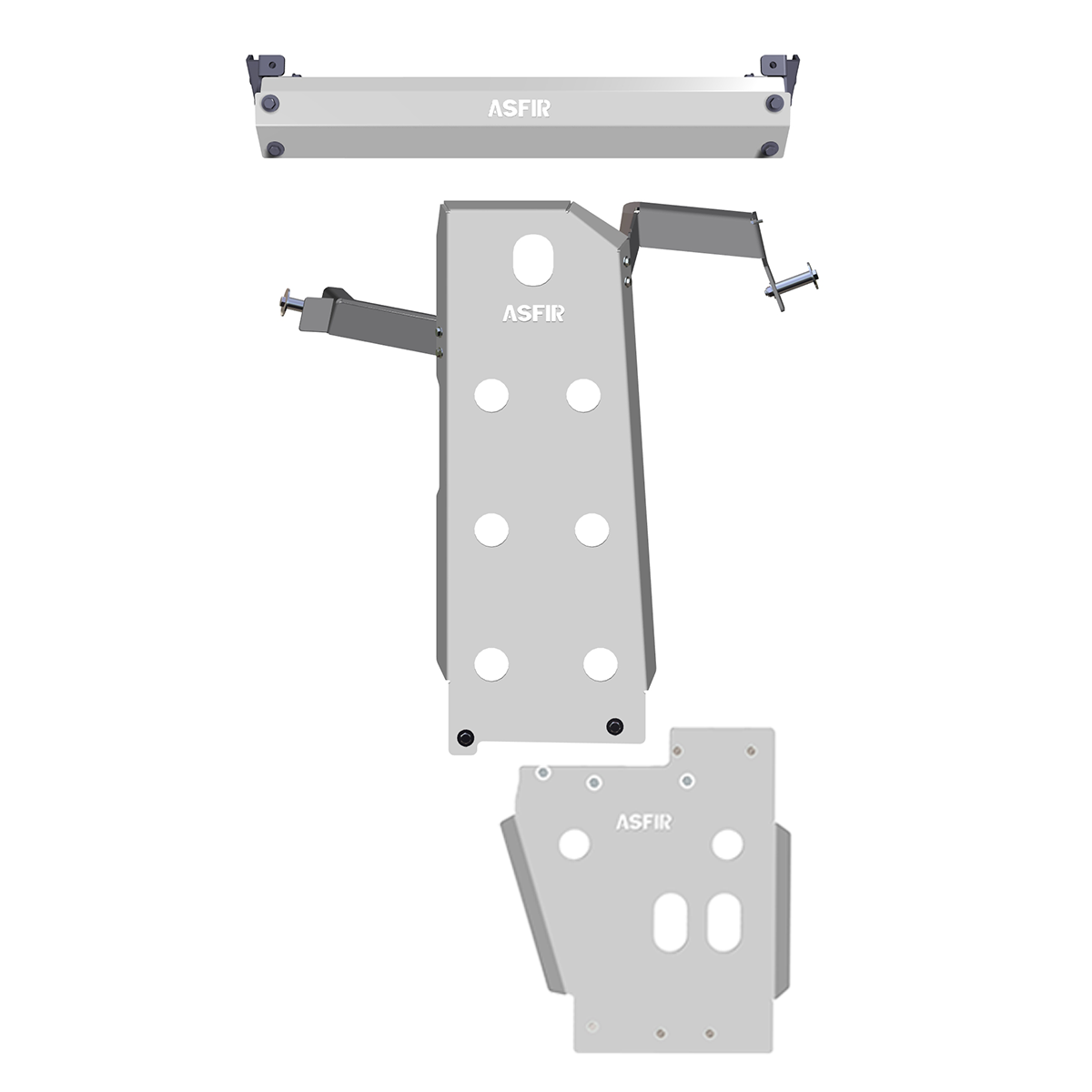 Ram 3500 Skid Plate Kit (3 Pcs) | SWB/LWB