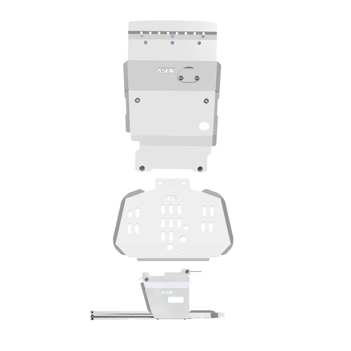 Lexus LX 570 / Toyota Land Cruiser 200 Skid Plate Kit (3 Pcs)
