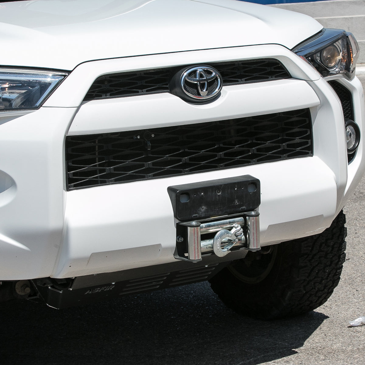 Toyota 4Runner Hidden Winch Mount