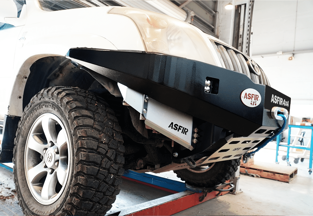 Toyota Land Cruiser 120/125 - VX / Lexus GX470 ATL Winch Bumper | with OEM Fender Flares