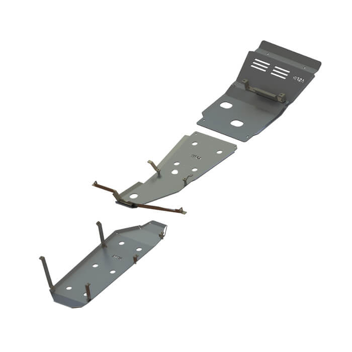 Toyota Land Cruiser 120 Diesel Full Skid Plate (3 Pcs) | Non-KDSS