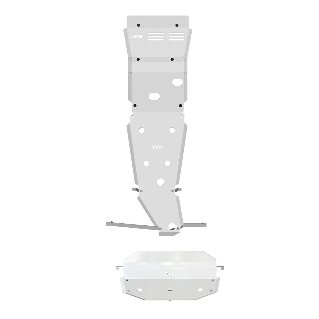 Toyota Land Cruiser 125 Diesel Full Skid Plate (3 Pcs) | Non-KDSS