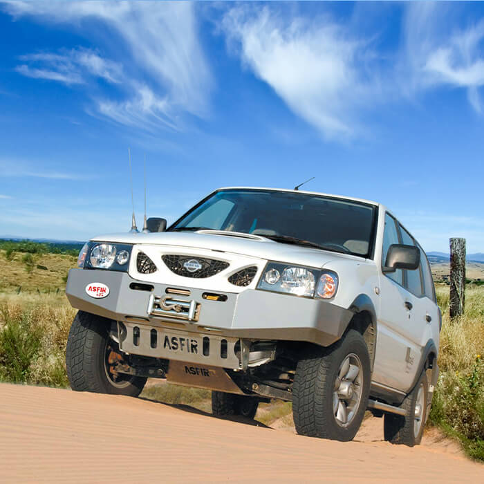 Nissan Terrano Front & Gearbox Skid Plate