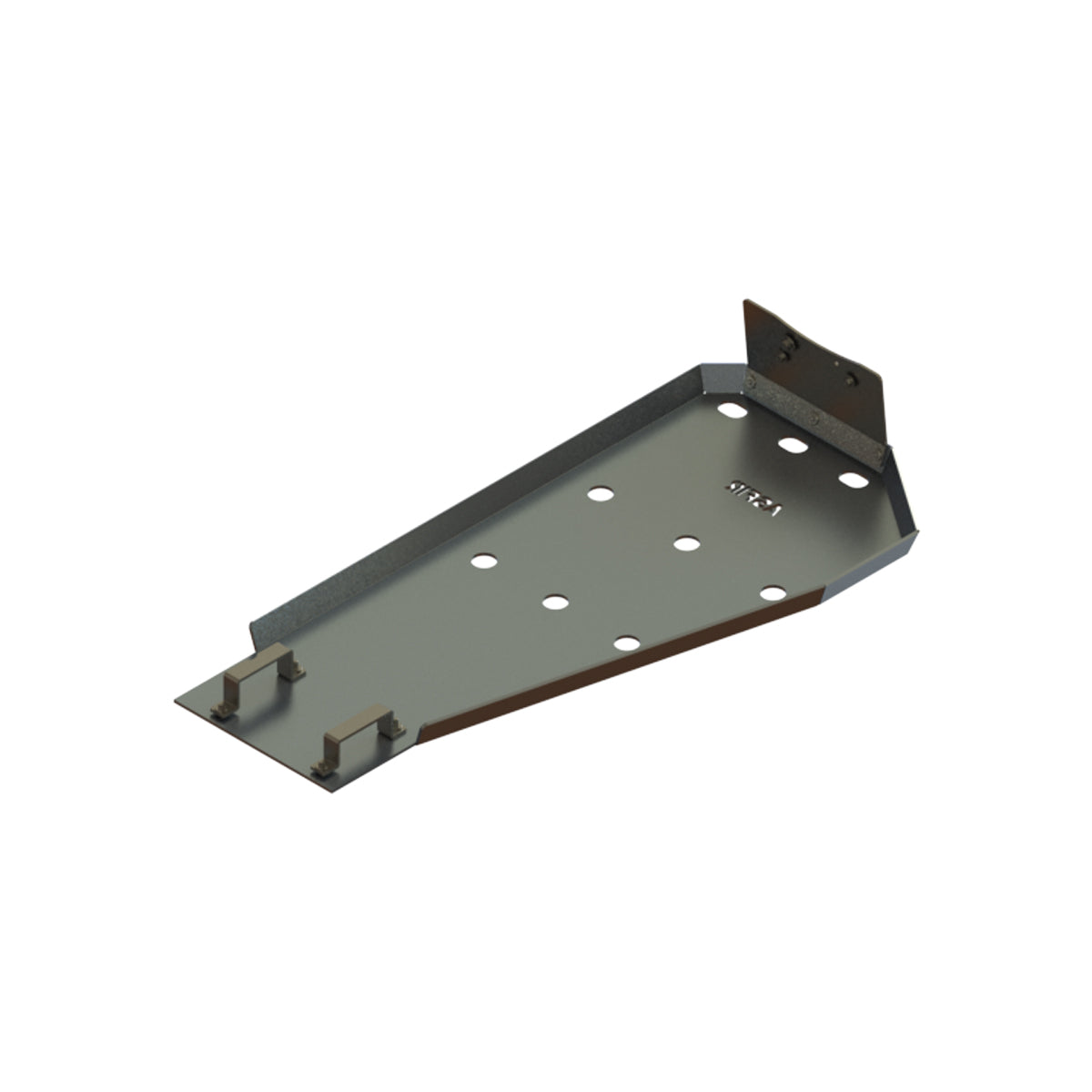 Ford F250/F350/F450/F550 Transmission & Engine Skid Plate | Diesel engine
