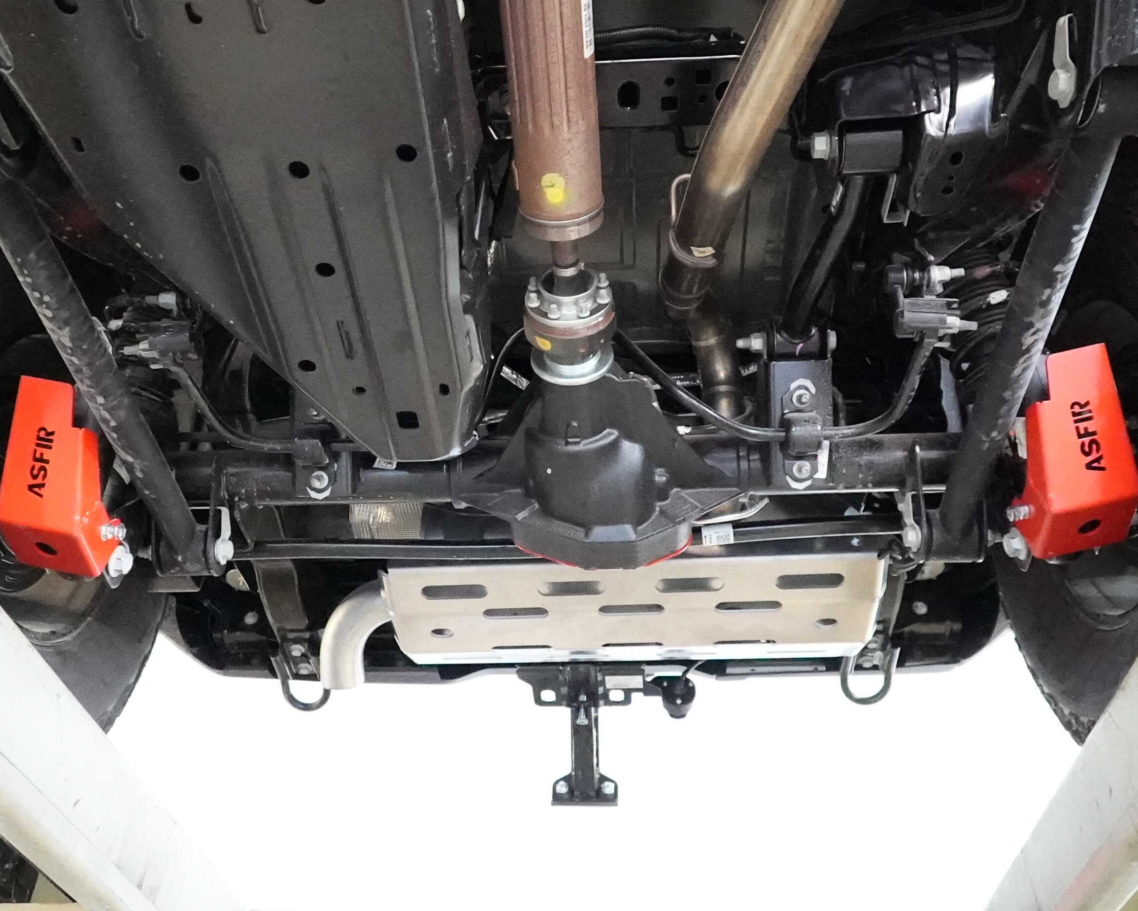 Ford Bronco FOX Rear Shock Protectors (L & R) | Steel