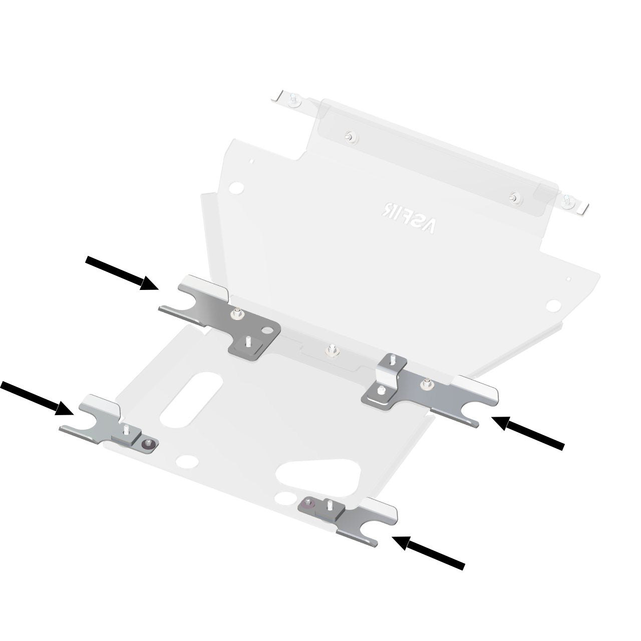Front lower Arm Mount Protectors | Ford Bronco