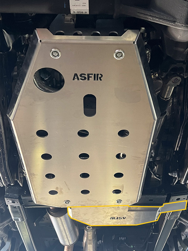 Ford Super Duty F-350 Gas Engine Skid Plate Kit (3 Pcs)